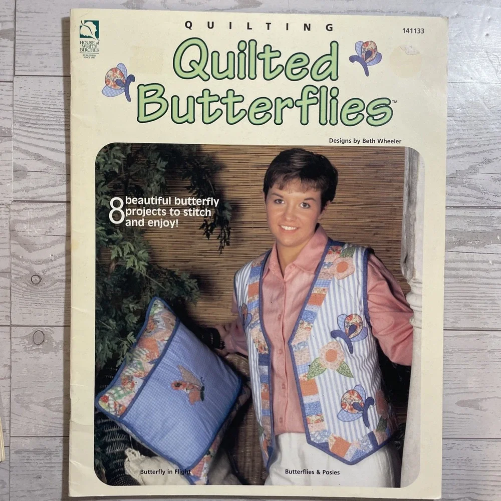 Vintage‎ 1990's Lot Of 4 Quilting Pattern Magazines Baby Christmas Butterfly